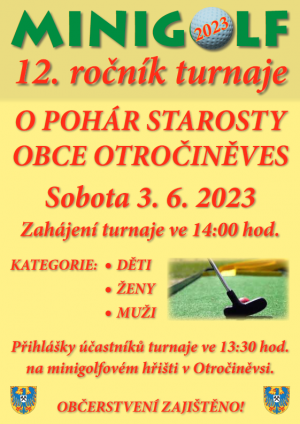 turnaj v minigolfu